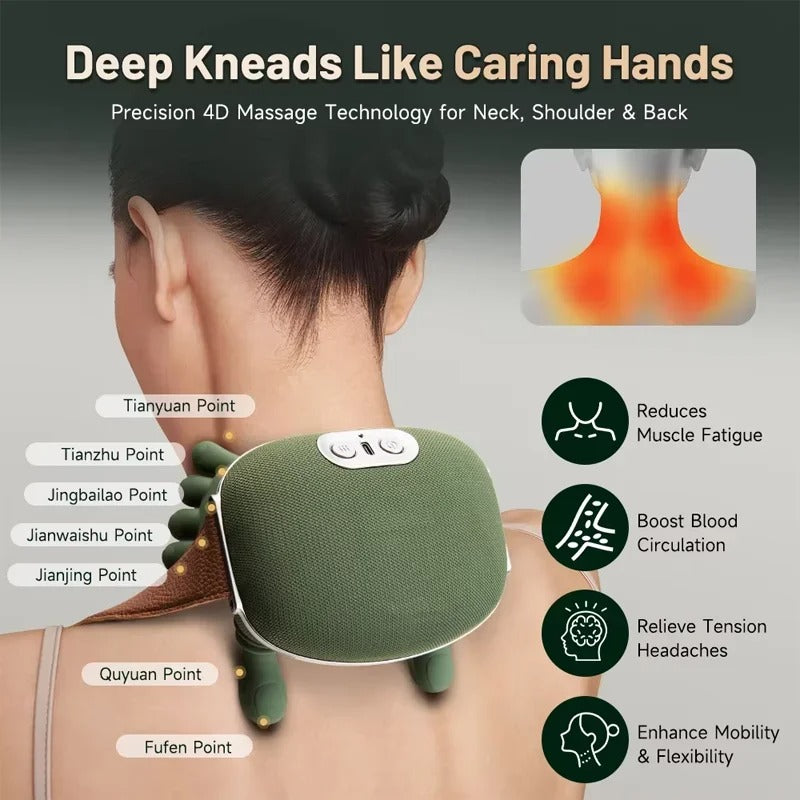 HugBuddy™ –  Smart Neck & Shoulder Massager