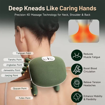 HugBuddy™ –  Smart Neck & Shoulder Massager