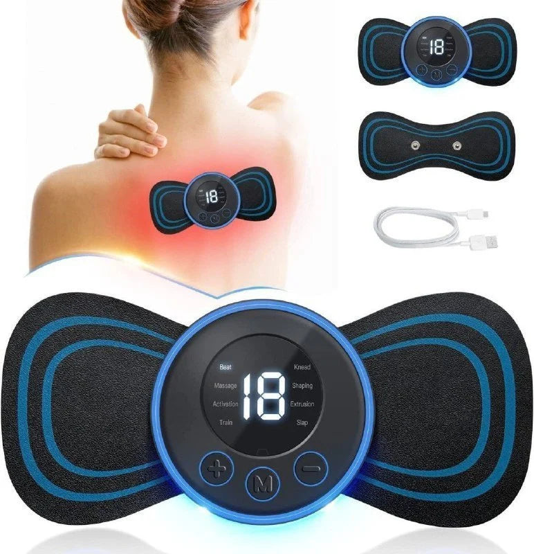 Vibration Acupressure Slipper Massagers, For Back & Shoulder