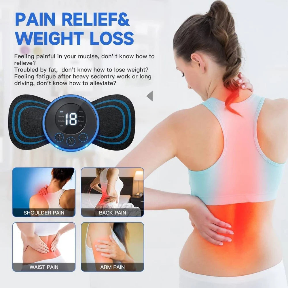Vibration Acupressure Slipper Massagers, For Back & Shoulder
