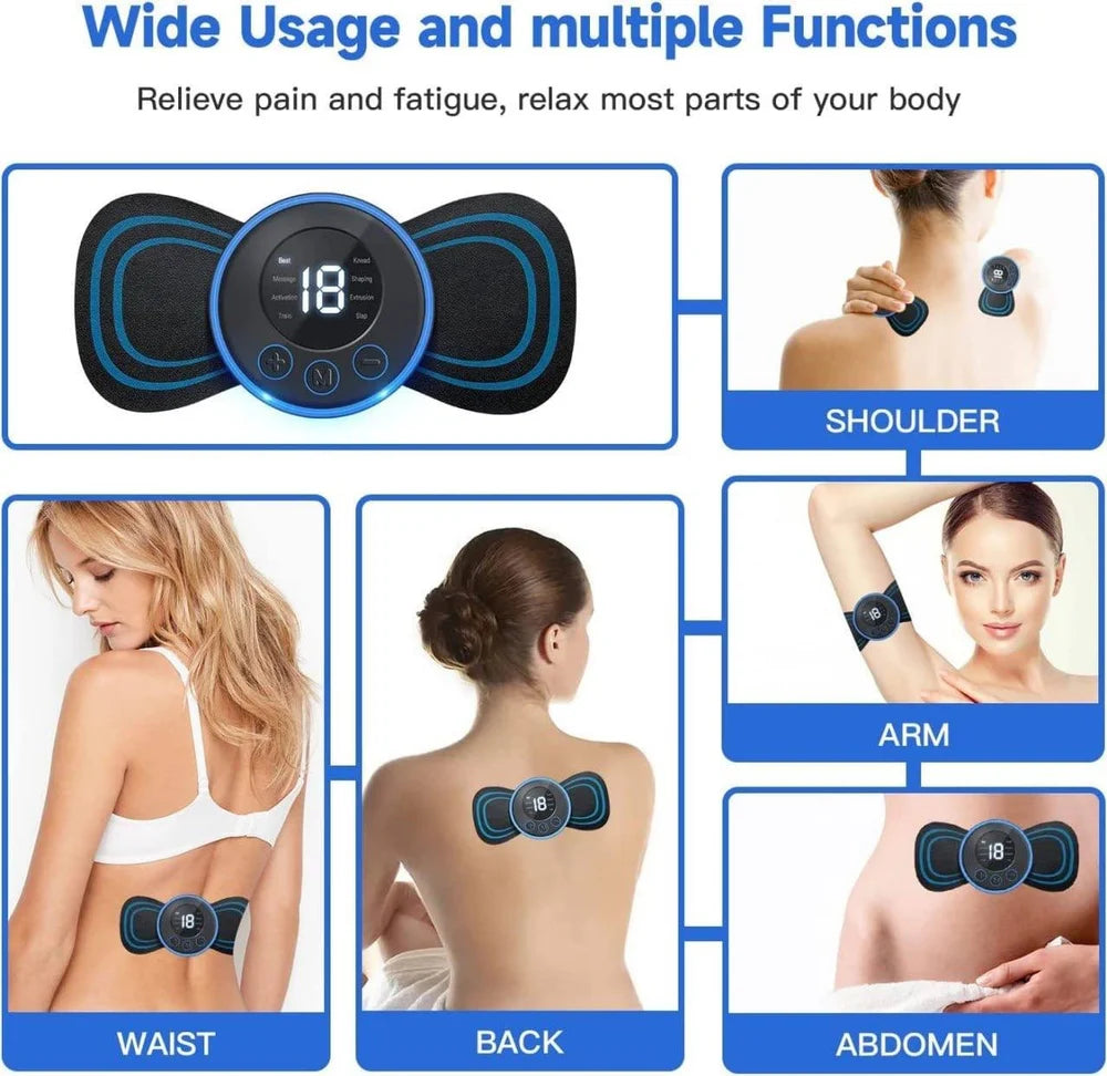 Vibration Acupressure Slipper Massagers, For Back & Shoulder