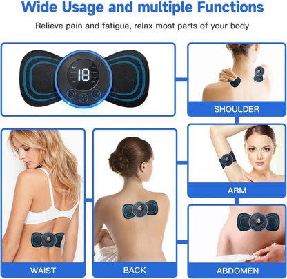 Vibration Acupressure Slipper Massagers, For Back & Shoulder